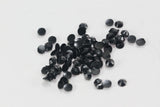 CLEARANCE!!! - 1 pack (Approx 50pcs), 4mm High Quality Rhinestone in Black