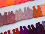 10/20/50pcs,  25mm Cotton Tassels I (choose Your Colour)