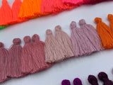 10/20/50pcs,  25mm Cotton Tassels I (choose Your Colour)