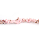 1 strand (84cm long), Approx 13mm x8mm- 6mm x5mm, (Grade B) Synthetic Turquoise ( Dyed ) Beads Irregular Light Pink