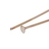 50pcs/100pcs, 3cm long Copper Headpins in Rose Gold