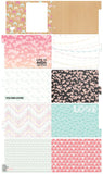 CLEARANCE!!! - Websters Pages Sprinkled with love Collection  Chipboard Album
