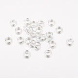20pcs/50pcs/100pcs , 5x0.7mm, Iron Double Loops Jump Rings Split Rings, in Silver