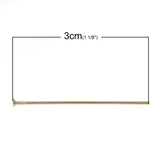 50pcs/100pcs, 3cm long Copper Headpins in Rose Gold