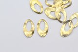 2pc High Quality Oval Brass Connector
