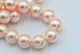 1/5/10 pcs, 12mm, Genuine Swarovski® 5811 Crystal Pearl in Peach (300)