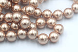 1/5/10 pcs, 12mm, Genuine Swarovski® 5811 Crystal Pearl in Rose Gold