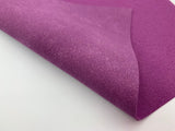 1 sheet, 20x34cm, Suede sheet for DIY earring pendants purse or bow in Purple