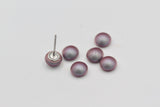 1/5/10pcs, 6mm, Genuine Swarovski® 5817 Iridescent Red Pearl Flatback Cabochon Pearl