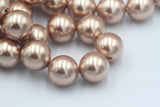 1/5/10 pcs, 12mm, Genuine Swarovski® 5811 Crystal Pearl in Rose Gold