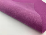 1 sheet, 20x34cm, Suede sheet for DIY earring pendants purse or bow in Purple