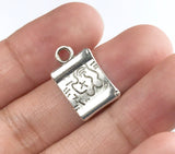 5 Pcs Treasure Map Charm - Choose Your Color