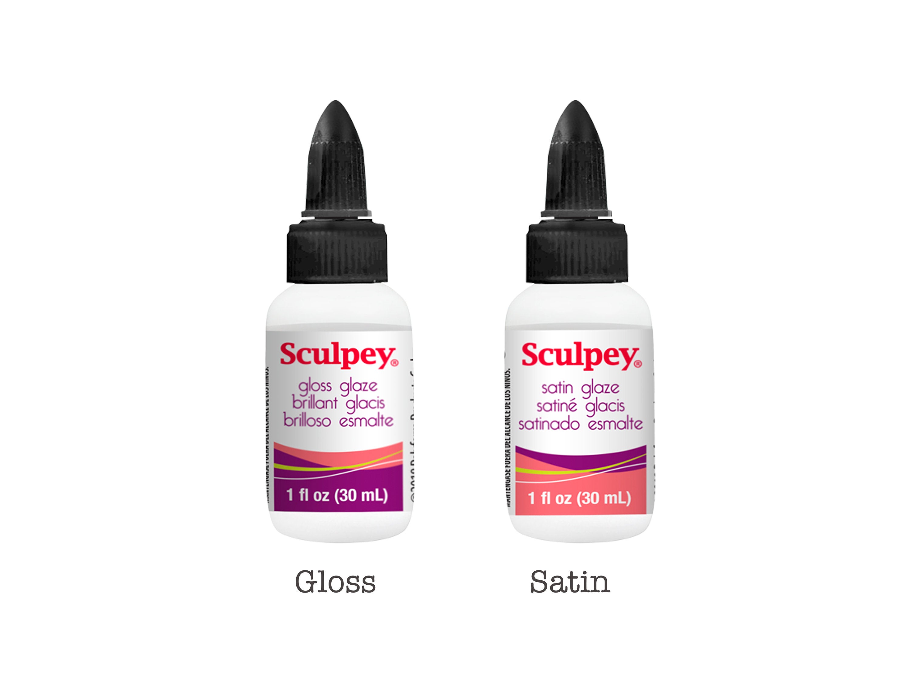 Sculpey® 1 fl oz (30 mL) Glaze - Satin / Gloss
