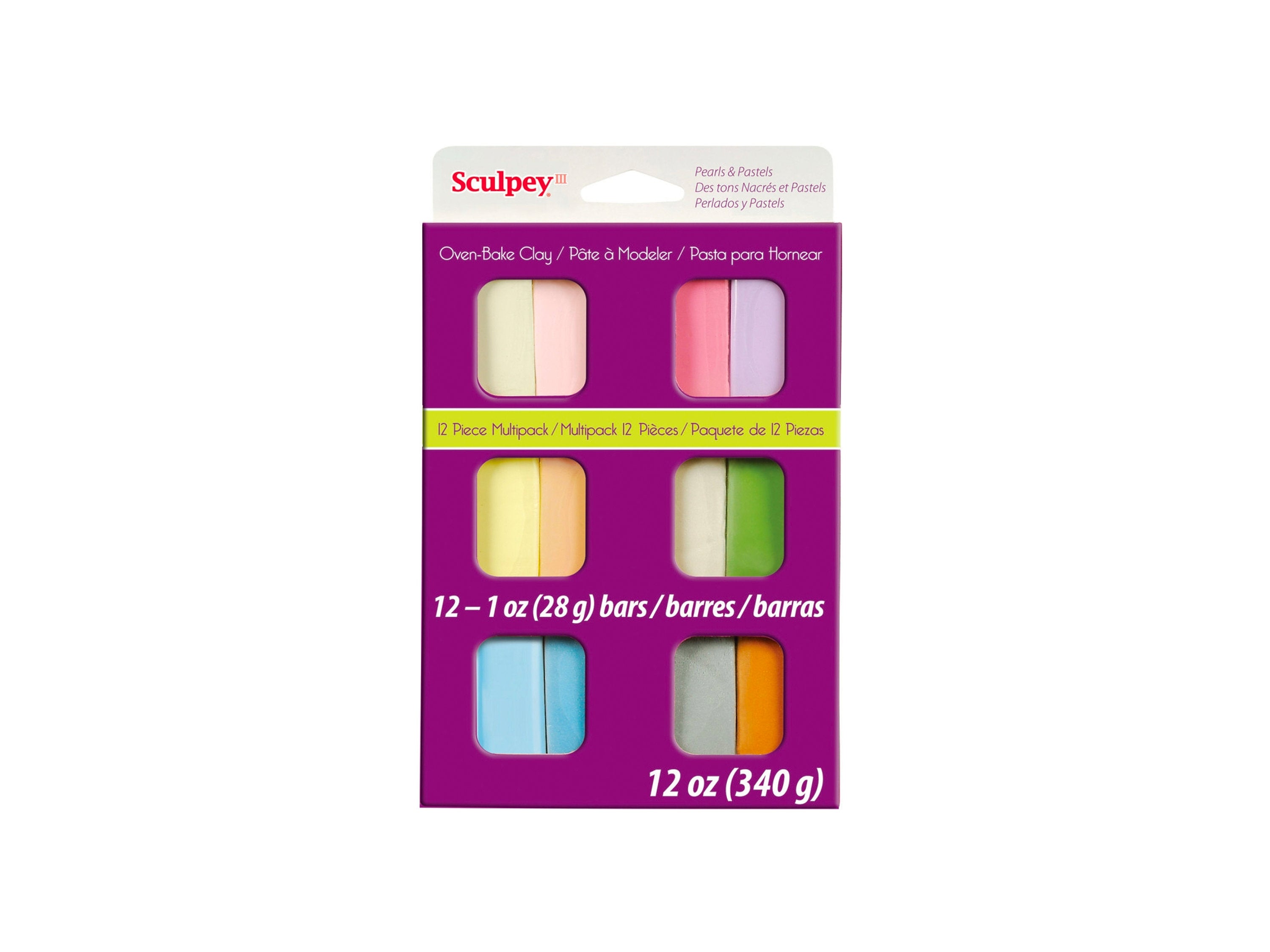 Sculpey® III Multipack - 12 pc - Pastels