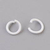 20pcs, 8mm, Iron Jump Ring Findings in Mixed Colour