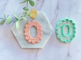 Curvy Oval Donut Polymer Clay  Cutter | Fondant Cutter | Cookie Cutter
