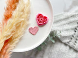 Heart Pillow Shape Collection Polymer Clay  Cutter • Fondant Cutter • Cookie Cutter