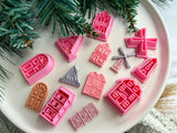 Christmas Shape Collection Christmas Village |Polymer Clay Cutter • Fondant Cutter • Cookie Cutter