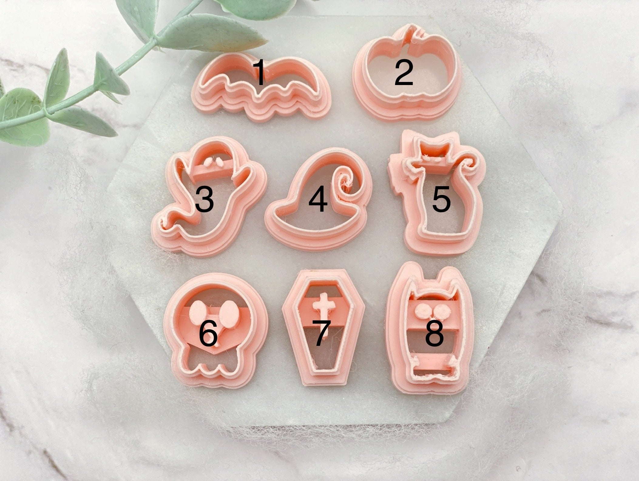  Polymer Clay Cutters Halloween, Clay Cutters for Halloween  Earrings Making, 10 Shapes Halloween Clay Earrings Cutters, Ghost Halloween  Clay Earring Cutters : Arts, Crafts & Sewing