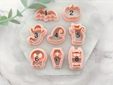 Halloween Shape Collection Stud Sizes Polymer Clay  Cutter | Fondant Cutter | Cookie Cutter