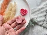 Heart Pillow Shape Collection Polymer Clay  Cutter • Fondant Cutter • Cookie Cutter