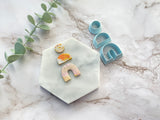 U, Dome and Round Shaped Set Polymer Clay  Cutter | Fondant Cutter | Cookie Cutter