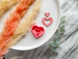 Heart Donut Shape Collection Polymer Clay  Cutter • Fondant Cutter • Cookie Cutter