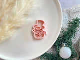 Christmas Snowman Shape Collection Polymer Clay  Cutter | Fondant Cutter | Cookie Cutter