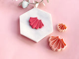 Seashell scallop Shaped Polymer Clay  Cutter | Fondant Cutter | Cookie Cutter