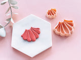 Seashell scallop Shaped Polymer Clay  Cutter | Fondant Cutter | Cookie Cutter