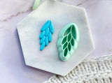 Cascading Leaf Polymer Clay  Cutter | Fondant Cutter | Cookie Cutter