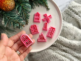 Christmas Shape Collection Christmas Village |Polymer Clay Cutter • Fondant Cutter • Cookie Cutter