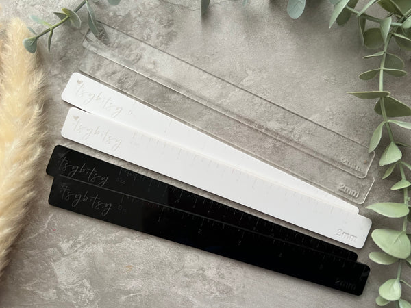 Depth Guide | 2mm Acrylic Depth Guide / Thickness Guide – ItsyBitsyHaven
