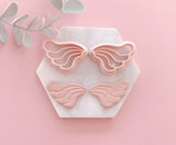 Angel Wings Polymer Clay  Cutter | Fondant Cutter | Cookie Cutter