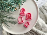 Christmas Shape Collection Tall Snow Globe |Polymer Clay Cutter • Fondant Cutter • Cookie Cutter Active
