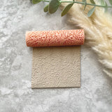 Floral II Print Texture Roller |  Polymer Clay Roller | Clay Roller
