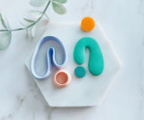 Irregular U Shaped Polymer Clay Cutter | Fondant Cutter | Cookie Cutter