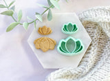 Lotus Polymer Clay Cutter | Fondant Cutter | Cookie Cutter