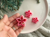 Christmas Shape Collection Poinsettia |Polymer Clay Cutter • Fondant Cutter • Cookie Cutter