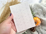 1 Sheet, Approx 13x90cm, Rose Print Water Decal Image Transfer for Polymer Clay / Ceramics