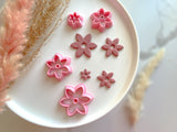 Easter Floral Shape Collection Polymer Clay  Cutter • Fondant Cutter • Cookie Cutter