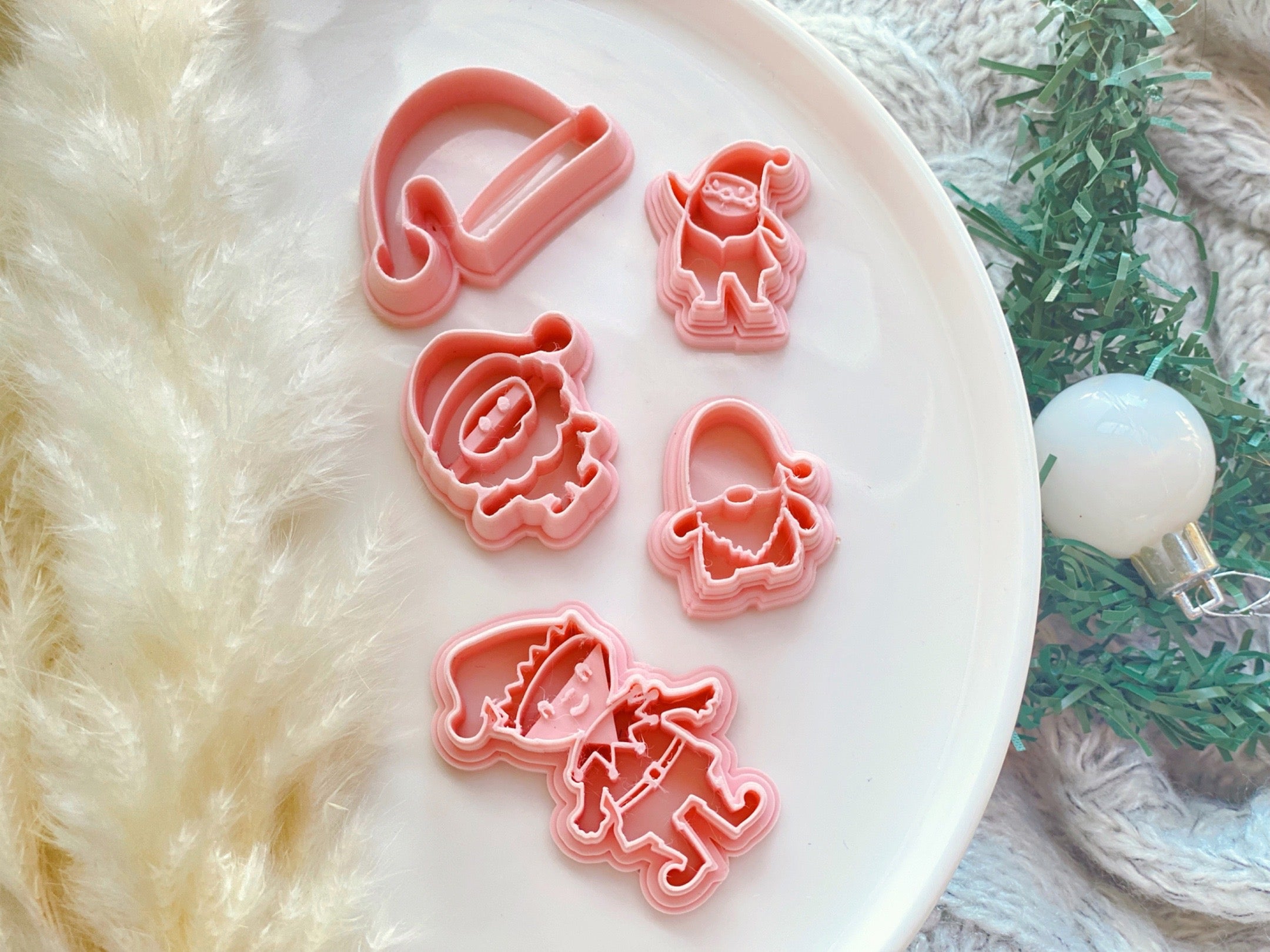 Christmas Shape Collection Polymer Clay Cutter | Fondant Cutter | Cookie Cutter