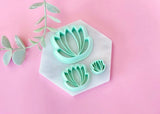 Floral Shaped Polymer Clay  Cutter • Fondant Cutter • Cookie Cutter • CN1018