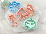 Halloween Shape Collection Polymer Clay  Cutter | Fondant Cutter | Cookie Cutter