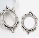 1pc, 30x40mm, Big Cabochon Settings - Choose your colour