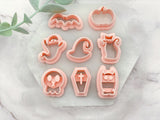 Halloween Shape Collection Stud Sizes Polymer Clay  Cutter | Fondant Cutter | Cookie Cutter