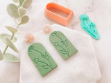 Floral 9 Clay Embossing Stamp | Fondant Stamp | Cookie Embossing Stamp | FLORAL STAMP
