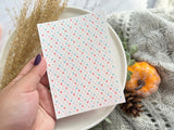 1 Sheet, Approx 13x90cm, Mini Heart Print Water Decal Image Transfer for Polymer Clay / Ceramics