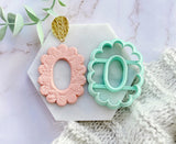 Curvy Oval Donut Polymer Clay  Cutter | Fondant Cutter | Cookie Cutter