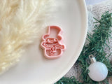 Christmas Snowman Shape Collection Polymer Clay  Cutter | Fondant Cutter | Cookie Cutter